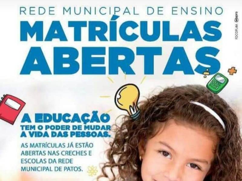 Ano letivo 2019 na rede municipal começa no dia 6 de fevereiro; Matrículas continuam sendo efetuadas