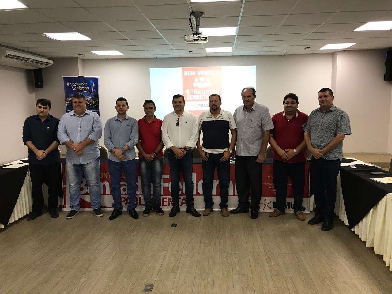Famup reúne diretoria, apresenta balanço e lança projetos em benefícios dos municípios