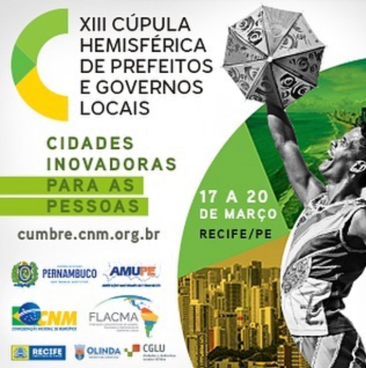 Famup abre inscrição para envio de vídeos de municípios para Cúpula Hemisférica de Prefeitos