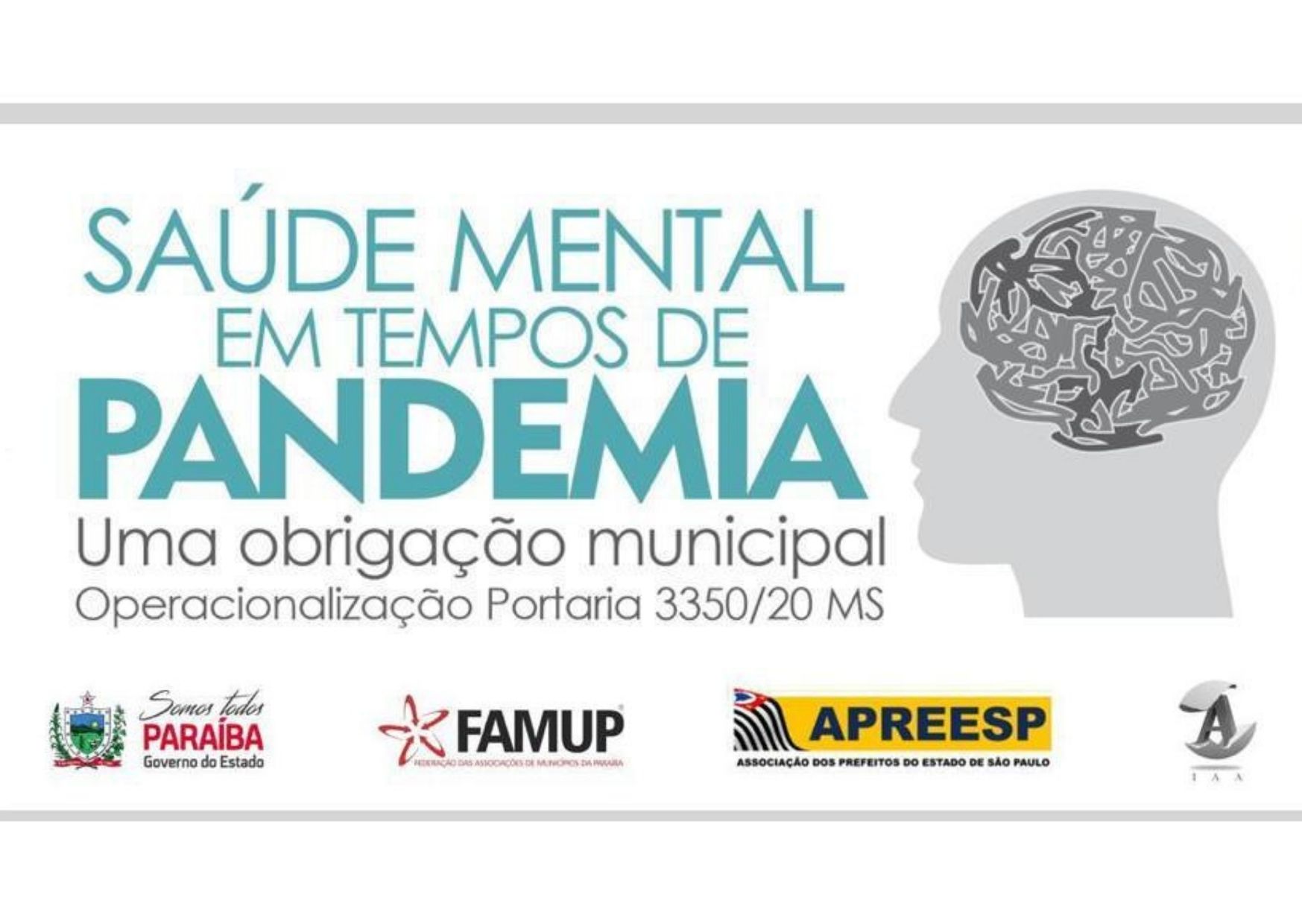 Famup realiza encontro virtual para discutir saúde mental nos municípios paraibanos em tempo de pandemia