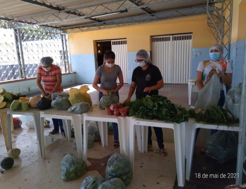 Município realiza doação de alimentos para famílias em situação de vulnerabilidade