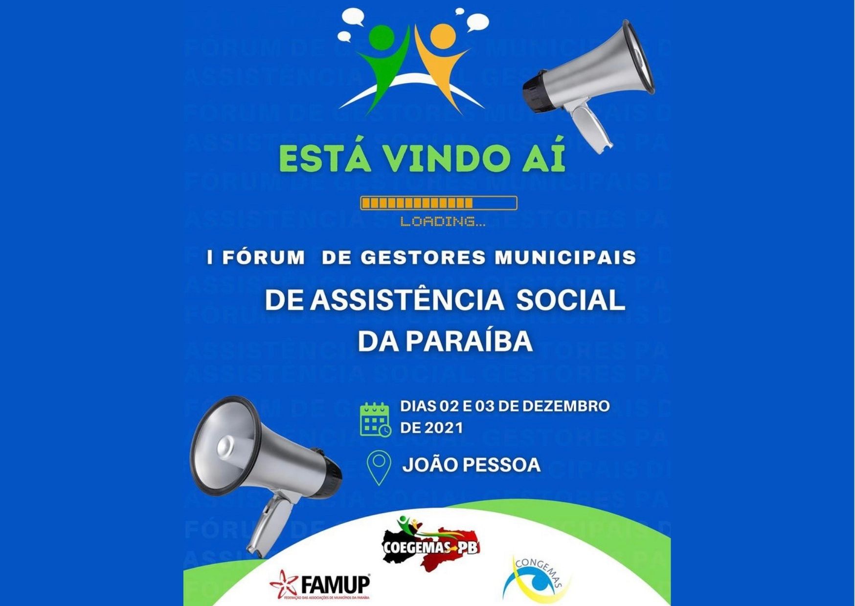 I Fórum de Gestores Municipais de Assistência Social da Paraíba acontece nestas quinta e sexta-feira