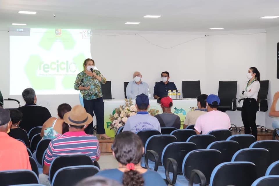 Municípios de Picuí, Nova Palmeira, Frei Martinho e Baraúnas recebem capacitação do projeto Reciclo