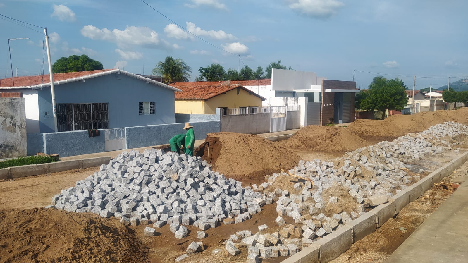 Obras a todo vapor