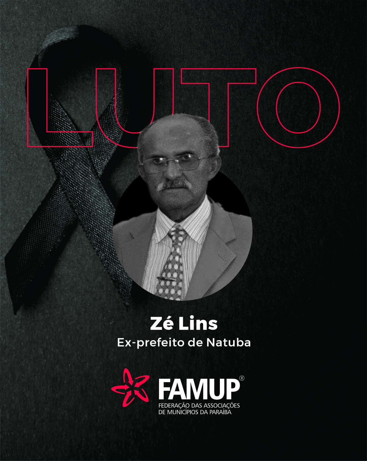 Famup lamenta morte do ex-prefeito de Natuba, José Lins da Silva