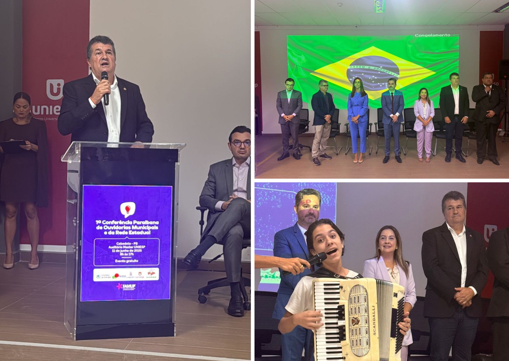 Famup participa da I Conferência Paraibana de Ouvidorias Municipais e Rede Estadual