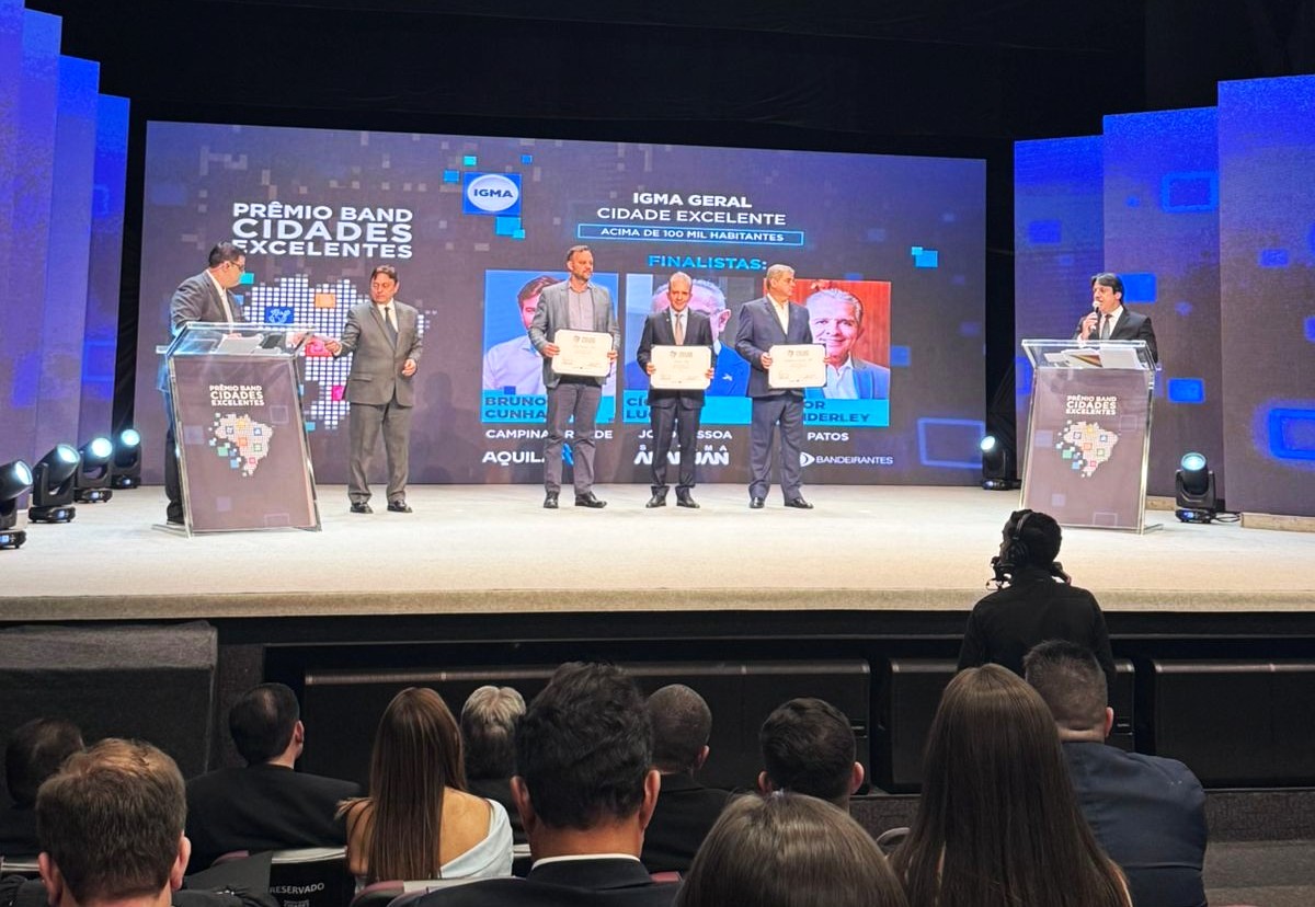 Conheça os municípios finalistas e vencedores do Prêmio Band Cidades Excelentes 2025
