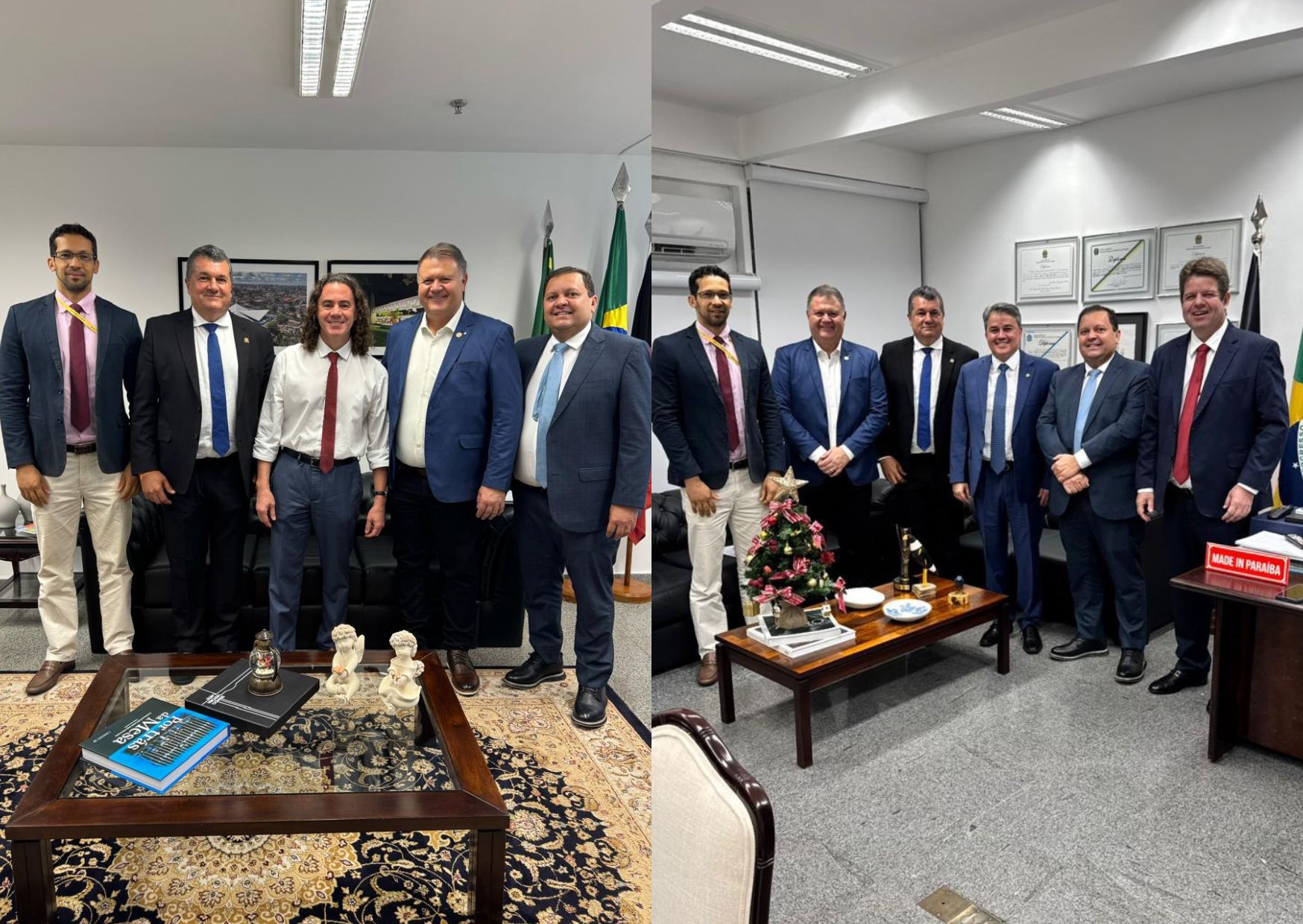 Famup busca apoio da bancada paraibana no Senado para aprovação de emendas que destinam receita da CIDE-BETS diretamente aos municípios