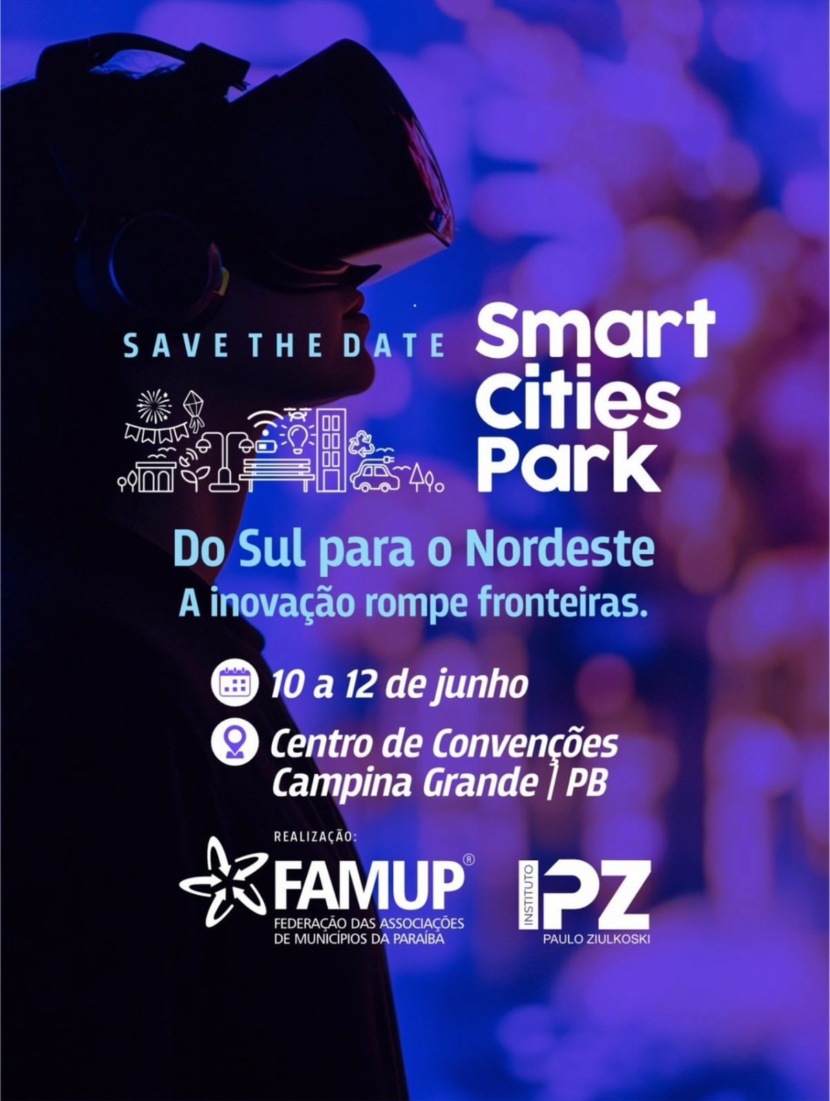 Abertas inscrições para o Smart Cities Park em Campina Grande durante o Maior São João do Mundo